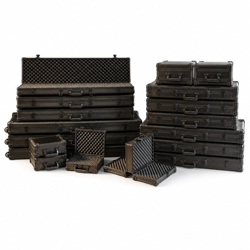 Heavy Duty Aluminum Gun Case