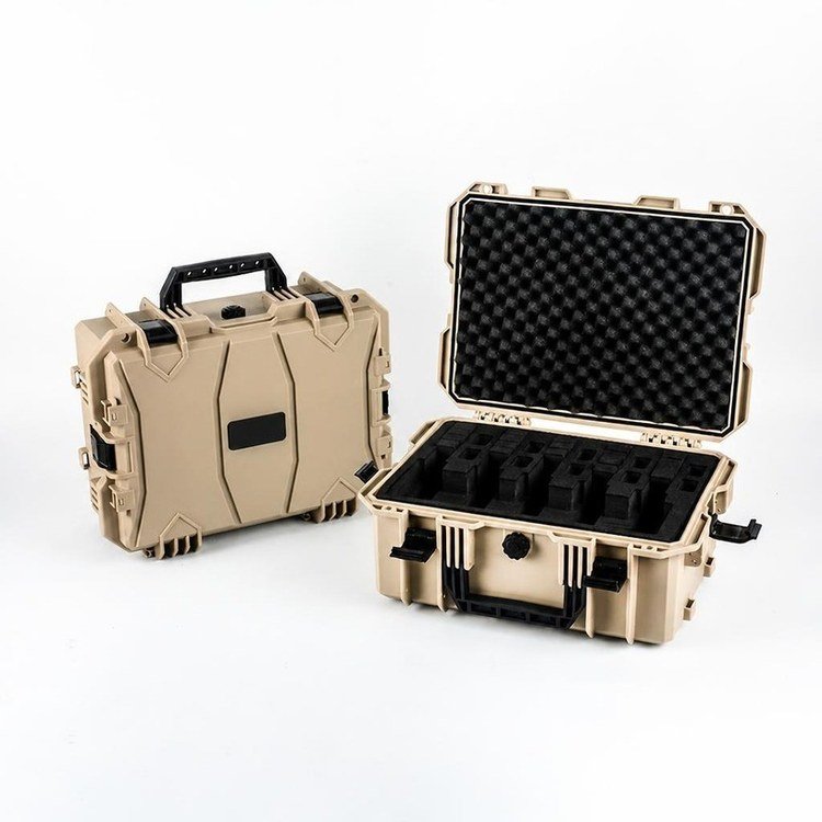 IP67 Portable Gun Case with Quick-Release Latches