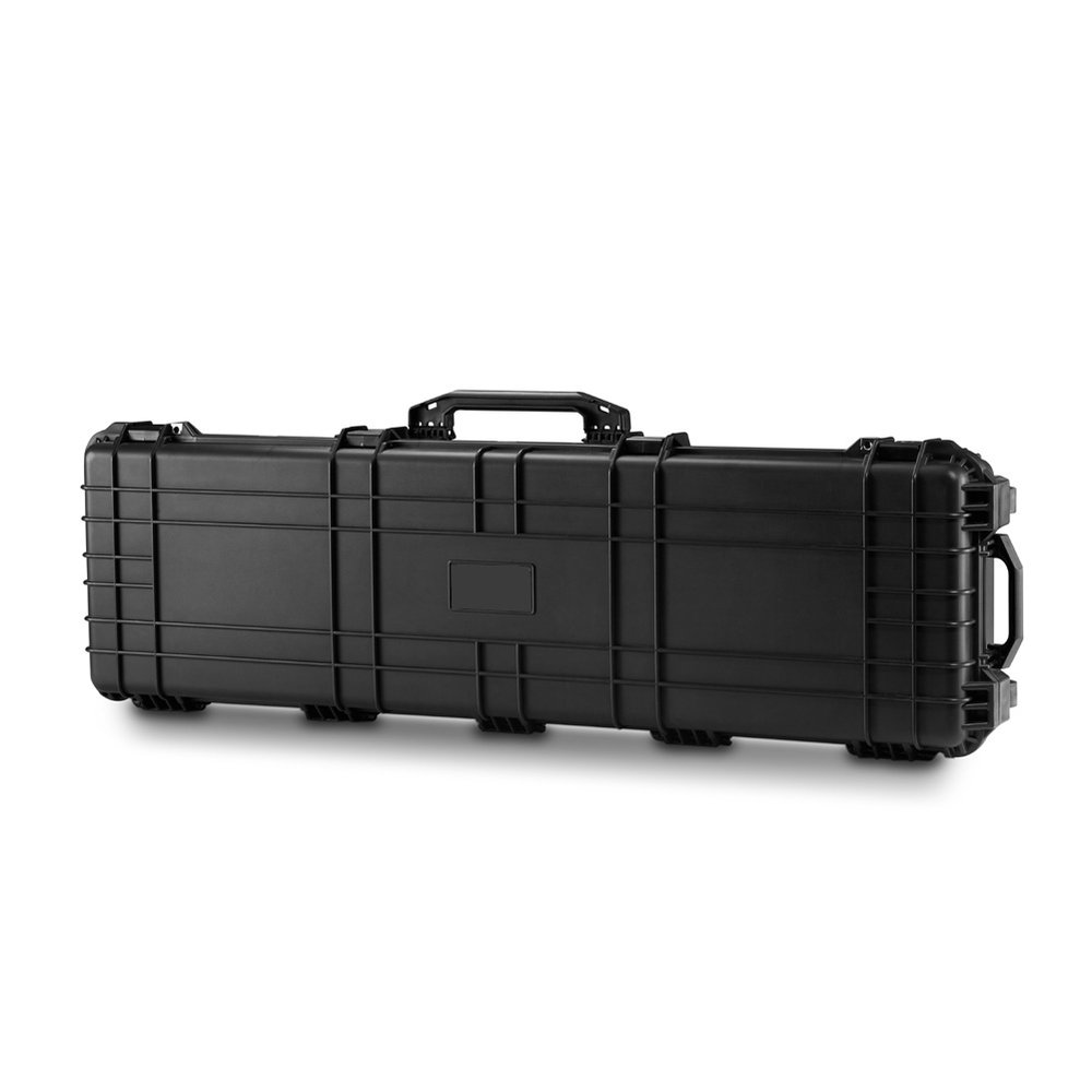 Plastic Hard Gun Case with Wheels detail 3