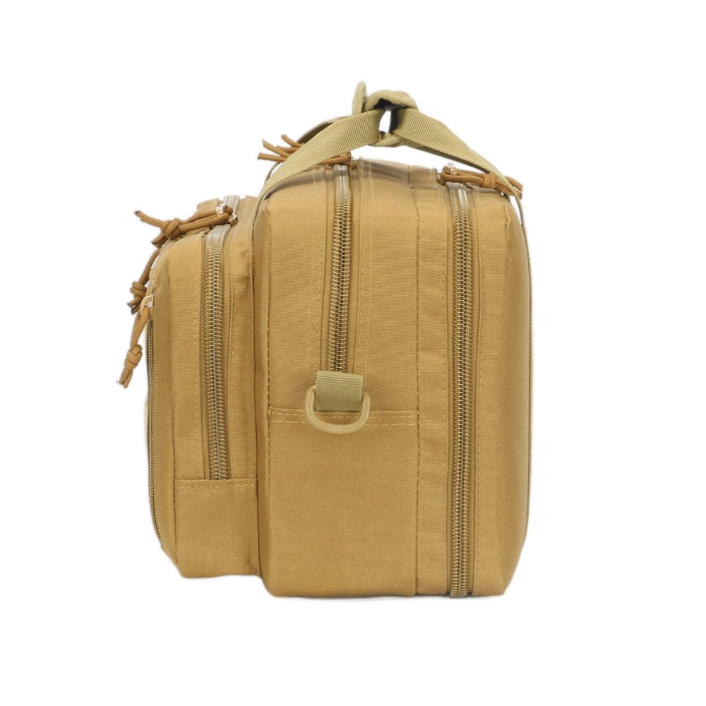 Tactical Gun Range Bag with MOLLE detail 3