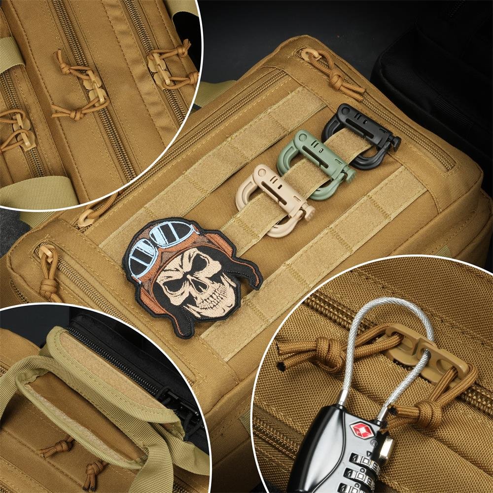 Tactical Gun Range Bag with MOLLE detail 4