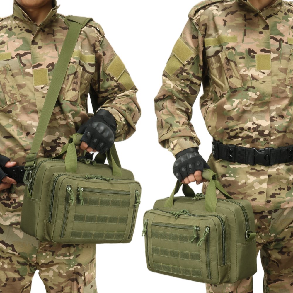 Waterproof Gun Case Bag with Lockable Zipper detail 2
