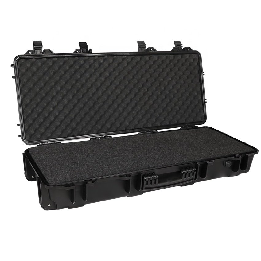 Waterproof Shockproof Long PP Gun Case with Foam detail 2